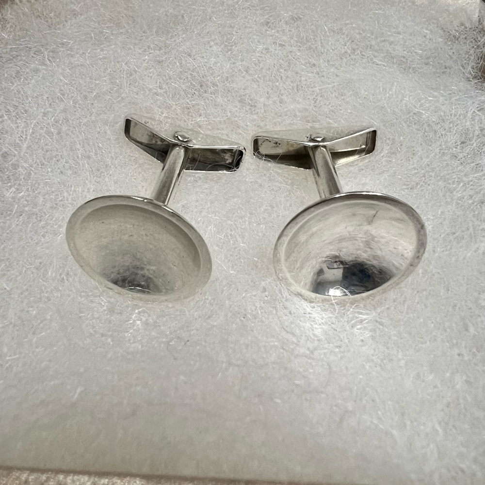 Alan Adler Sterling Cuff Links